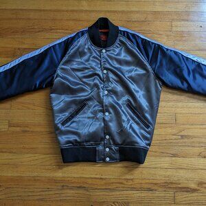 Stagwears // Custom Varsity Jacket // Navy & Grey // S